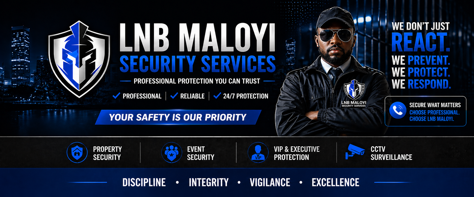 LNB Maloyi Security Services: we prevent, we protect, we respond